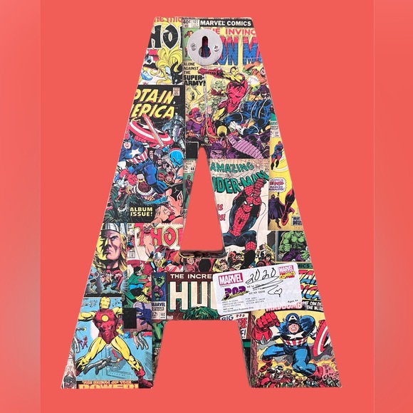 Marvel Comic Book 'A' with Avengers Characters - Picture 3 of 6